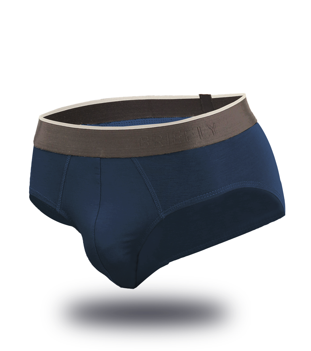 Pimfylm Underwear For Men Pack Boxer Briefs Men's Underwear  Moisture-Wicking Bamboo Rayon Silky Soft Dual Pouch Briefs Blue Large