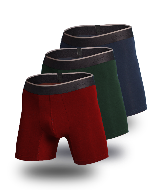 Bamboo Boxer Briefs 3 Pack